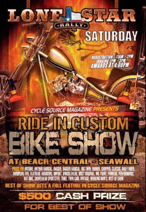 Lone Star Rally: November 6 – 9, 2025