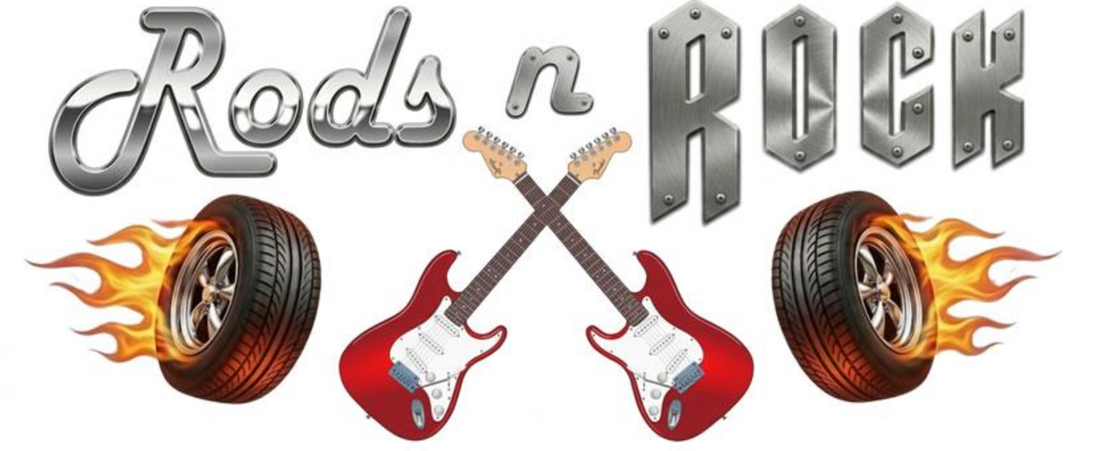 Classic cars, custom trucks, and motorcycles on display at the Rods N Rock Car, Truck & Motorcycle Show in Carson, North Dakota.