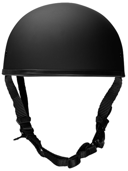crazy al's world's smallest motorcycle helmet Smallest lightest DOT Beanie Helmet Flat Black No Peak – Crazy Als