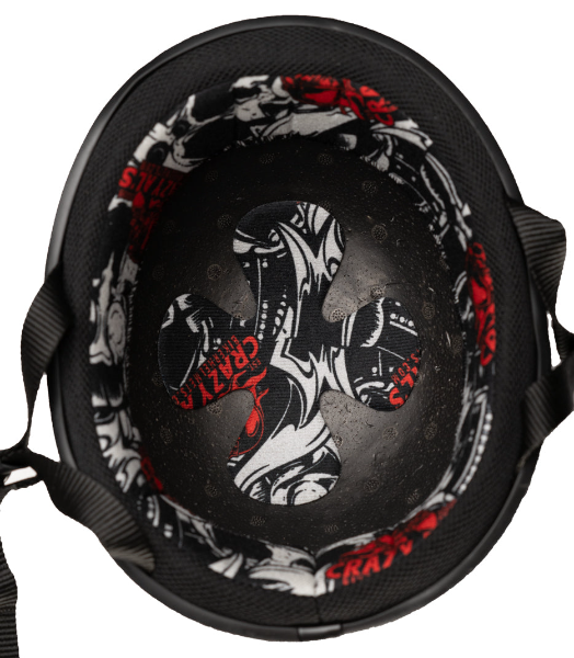 SOA Smallest Lightest DOT Beanie Flat Black No Peak – Crazy Als