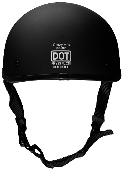 SOA Smallest Lightest DOT Beanie Flat Black No Peak – Crazy Als