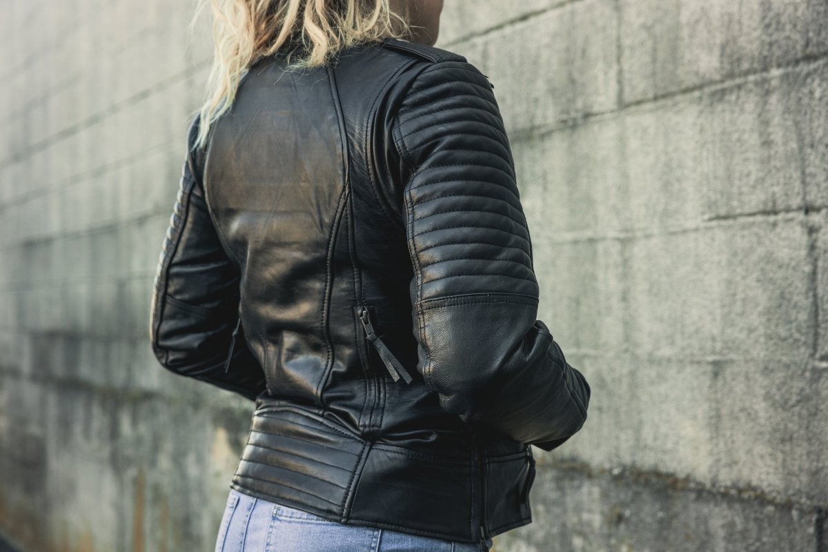 Biker - Women's Motorcycle Leather Jacket