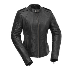 Biker - Women's Motorcycle Leather Jacket