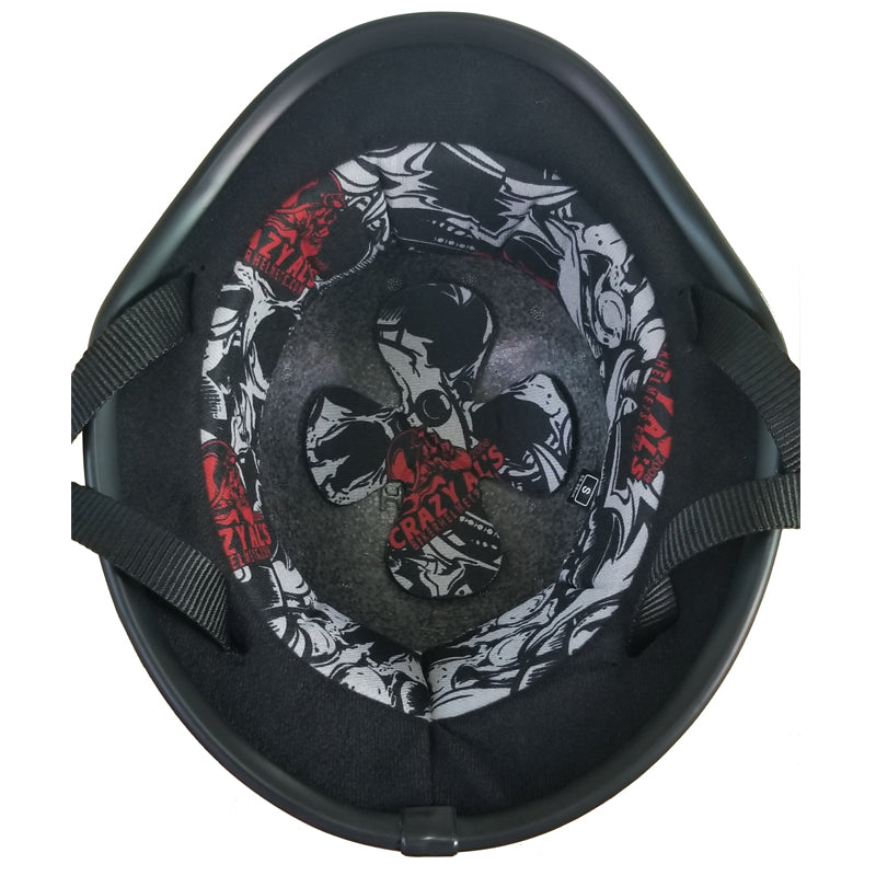 German Motorcycle Crazy Al's Motorcycle Helmets Mayan DOT