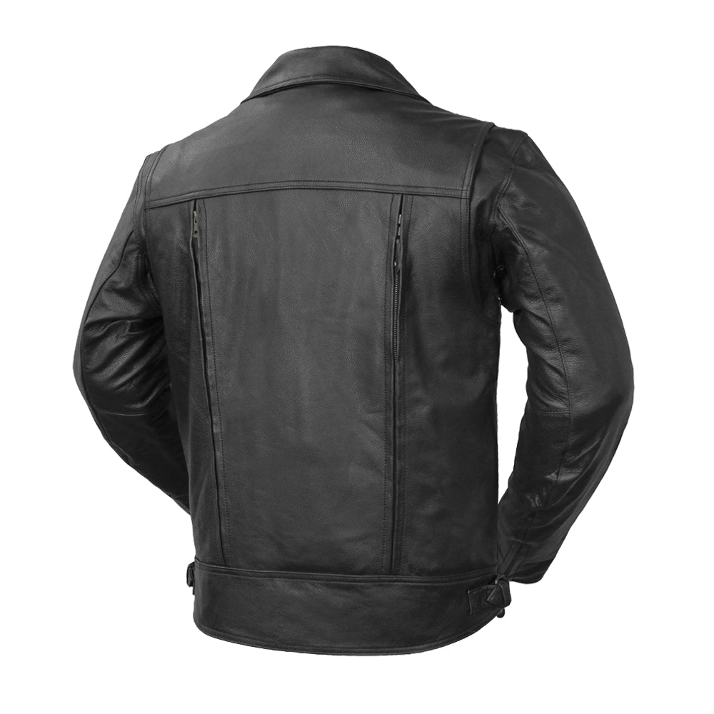 Mastermind Men's Motorcycle Leather Jacket